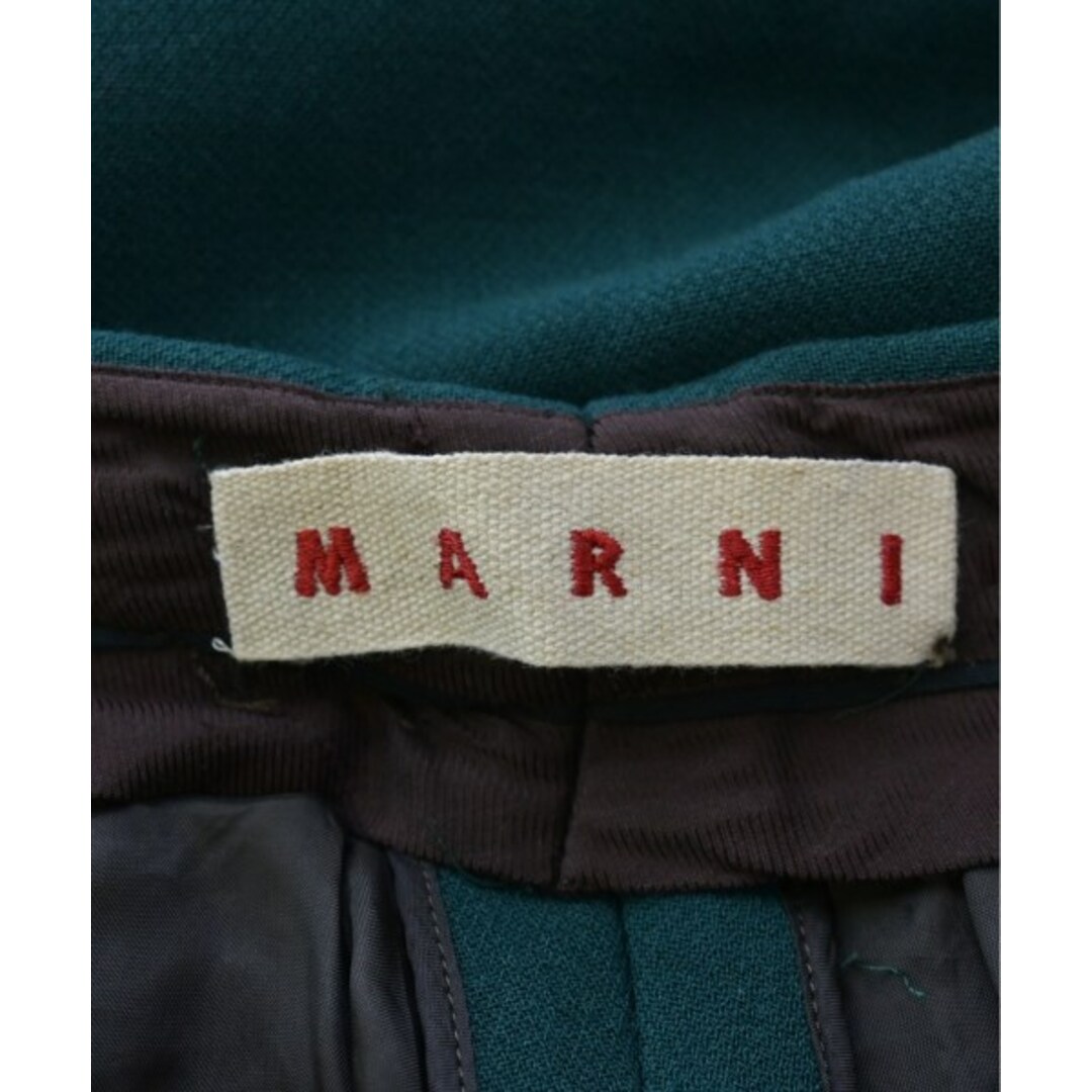 Marni(マルニ)のMARNI マルニ スラックス 42(M位) 緑 【古着】【中古】 レディースのパンツ(その他)の商品写真