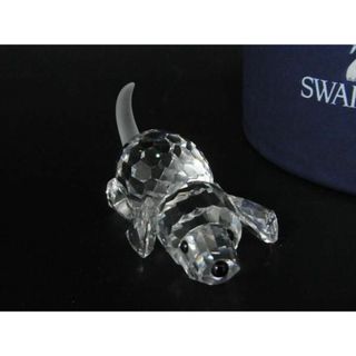 スワロフスキー(SWAROVSKI)の■新品■未使用■ SWAROVSKI スワロフスキー クリスタル ドッグ 犬 オブジェ 置物 インテリア クリア AU7673(その他)