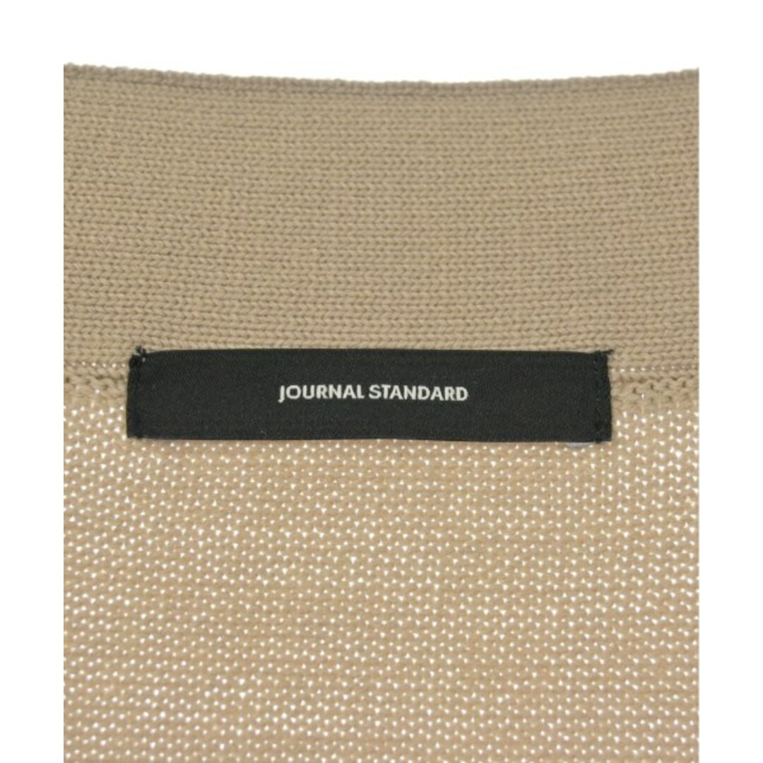 JOURNAL STANDARD(ジャーナルスタンダード)のJOURNAL STANDARD カーディガン F ベージュ 【古着】【中古】 レディースのトップス(カーディガン)の商品写真