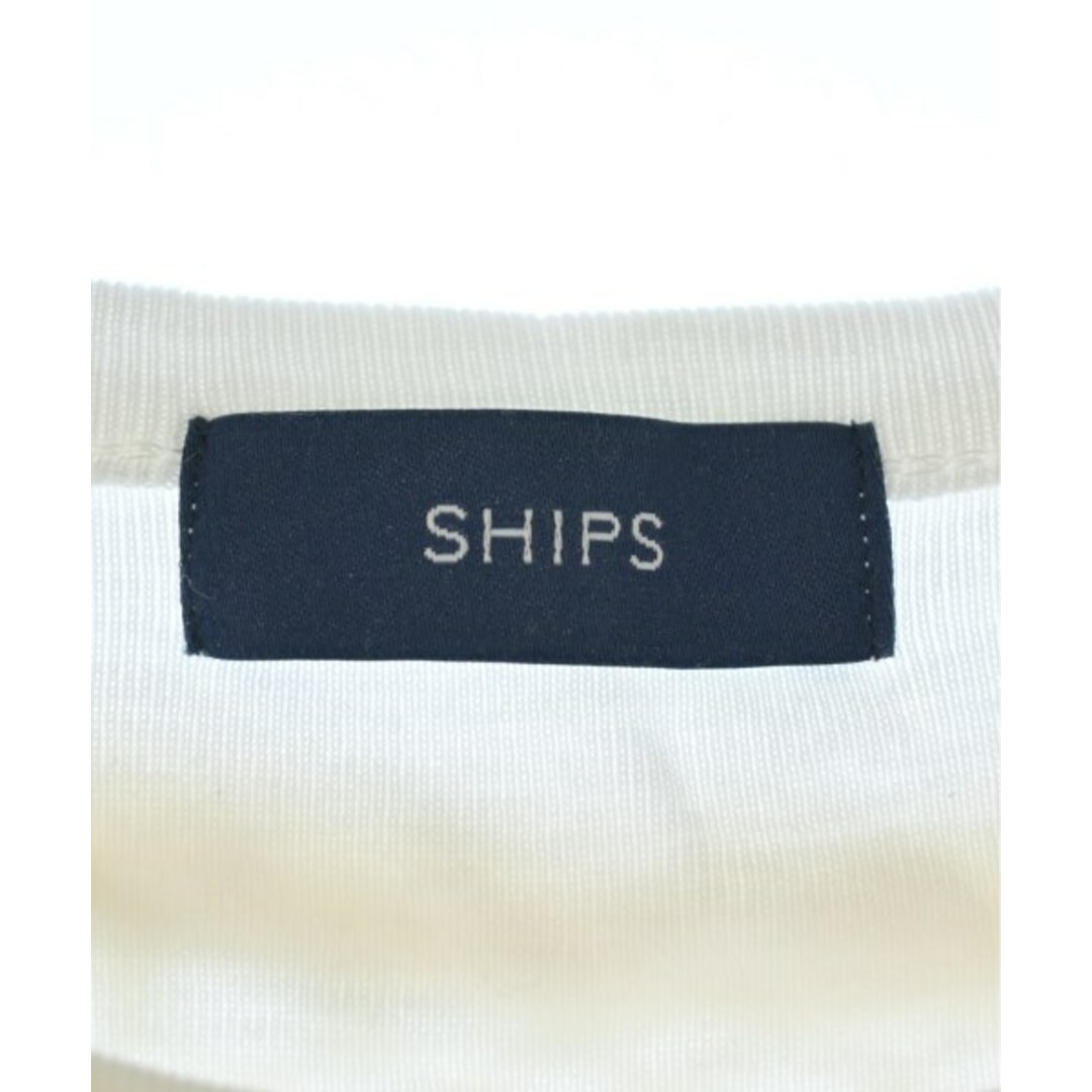 SHIPS(シップス)のSHIPS シップス Tシャツ・カットソー -(M位)/-(M位) アイボリー 【古着】【中古】 レディースのトップス(カットソー(半袖/袖なし))の商品写真