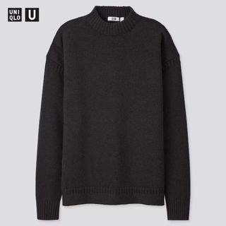 ユニクロ(UNIQLO)のミドルゲージモックネックセーター（長袖）(ニット/セーター)