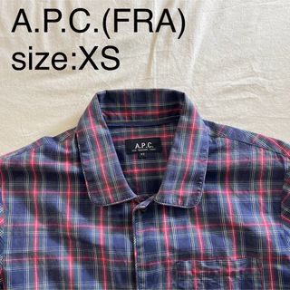 アーペーセー(A.P.C)のA.P.C.(FRA)コットンチェックシャツジャケット(ブルゾン)