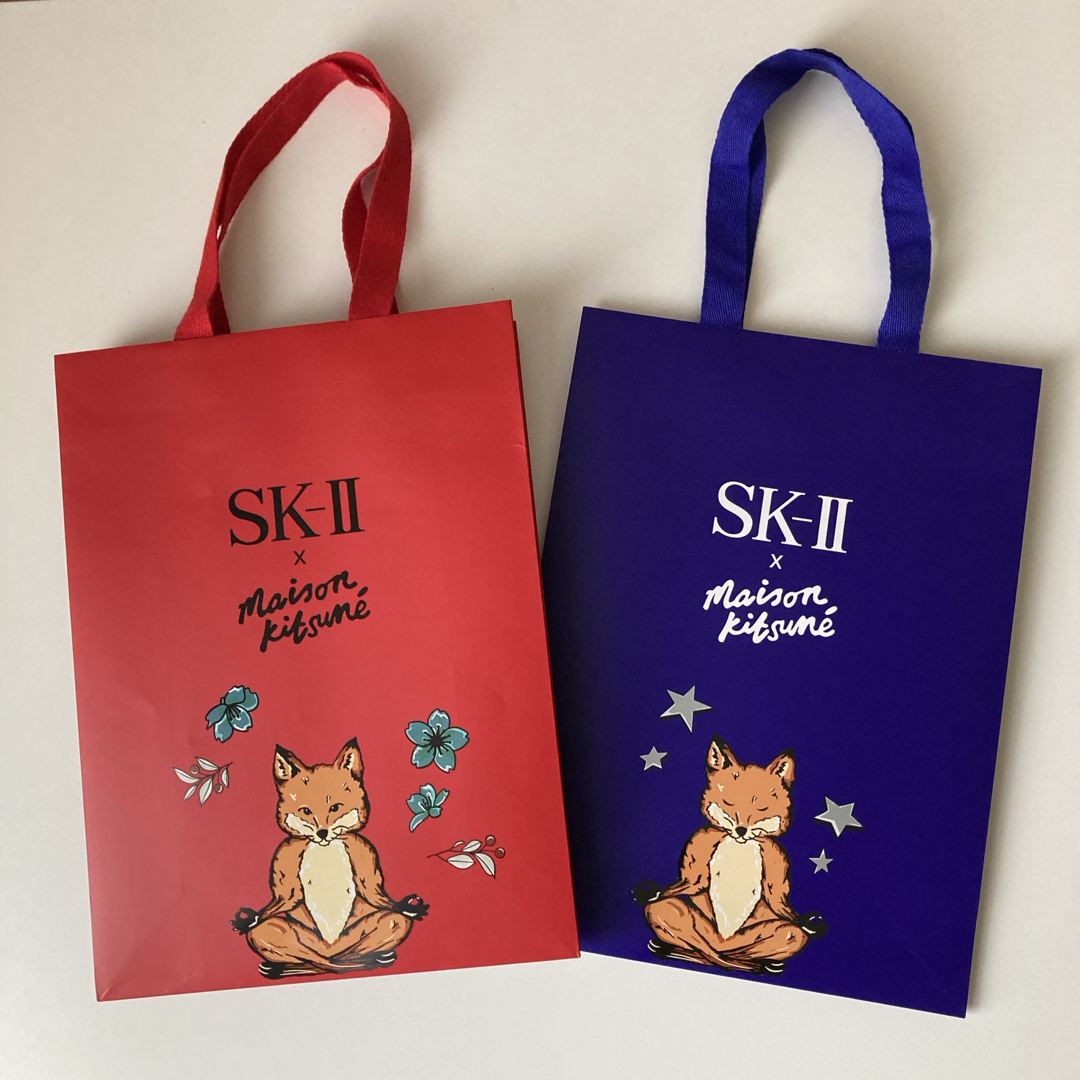 SK-II(エスケーツー)のSK-II maison kitsune 袋 レディースのバッグ(ショップ袋)の商品写真