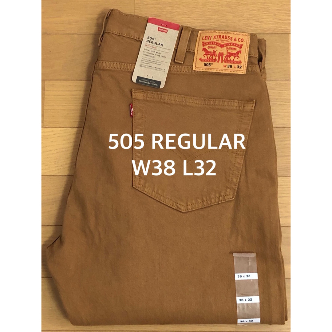 Levi's(リーバイス)のLevi's 505 REGULAR FIT BROWN メンズのパンツ(デニム/ジーンズ)の商品写真