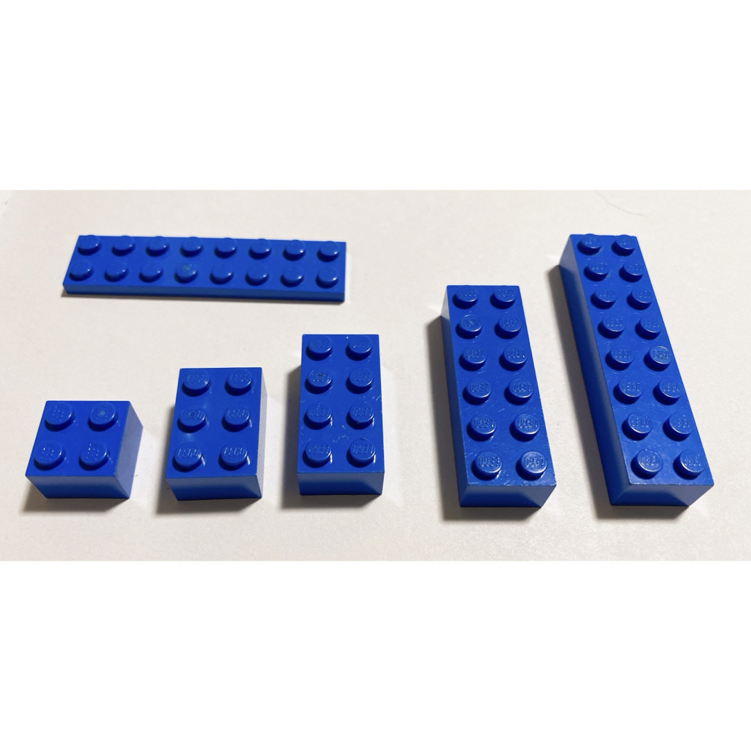 Lego(レゴ)のレゴ　267個　ブルー キッズ/ベビー/マタニティのおもちゃ(積み木/ブロック)の商品写真