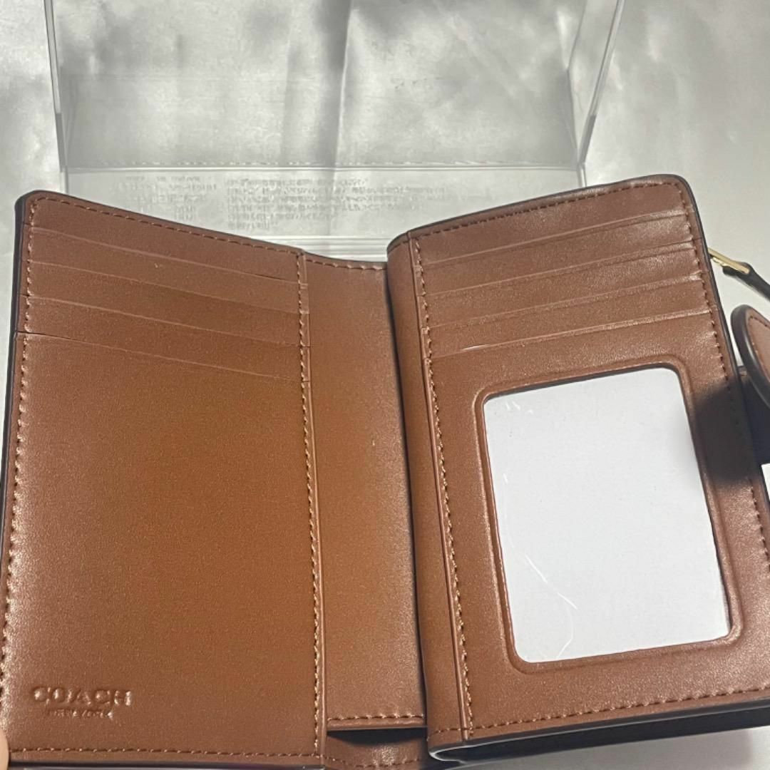 残り1点！Coach F23553 Bi-Fold キャンバス Wallet 軽 レディースのファッション小物(財布)の商品写真
