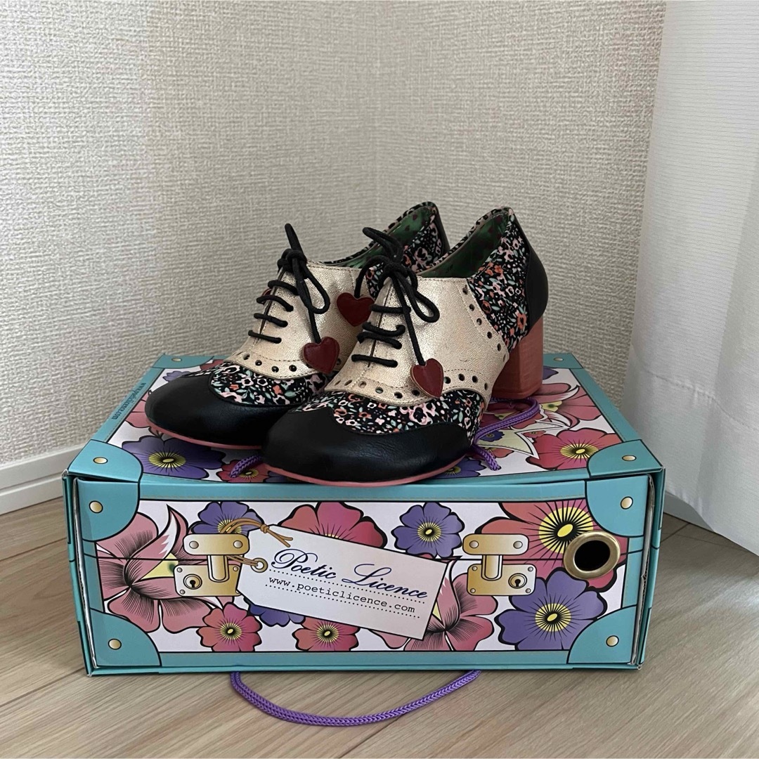 Irregular Choice(イレギュラーチョイス)のPoetic License 24㎝　レースアップヒールシューズ レディースの靴/シューズ(ブーティ)の商品写真