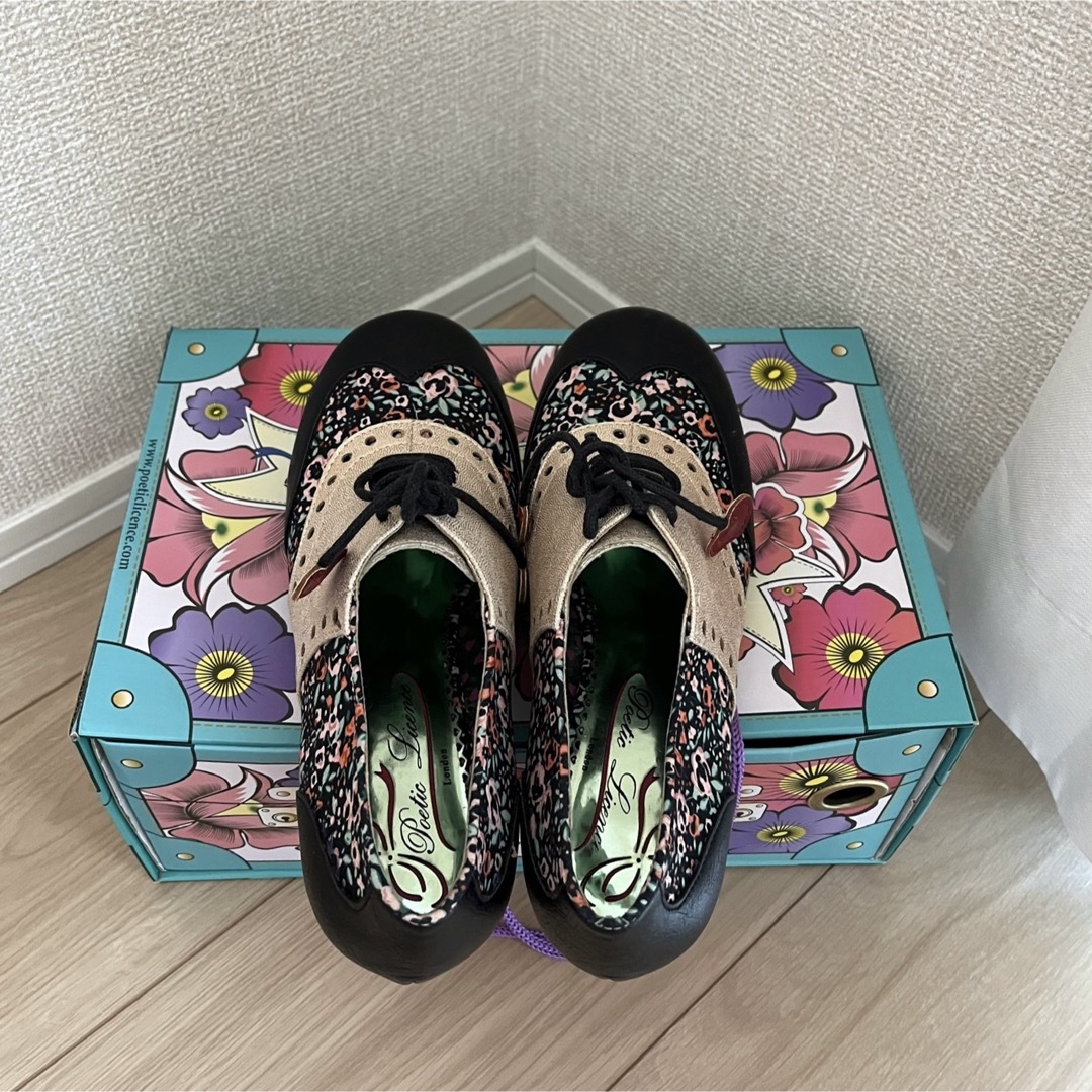 Irregular Choice(イレギュラーチョイス)のPoetic License 24㎝　レースアップヒールシューズ レディースの靴/シューズ(ブーティ)の商品写真