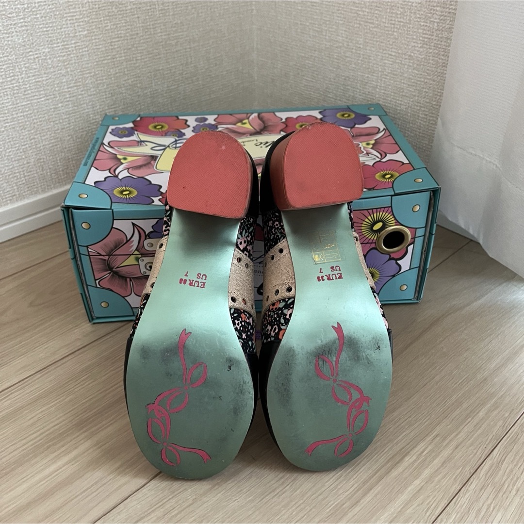 Irregular Choice(イレギュラーチョイス)のPoetic License 24㎝　レースアップヒールシューズ レディースの靴/シューズ(ブーティ)の商品写真