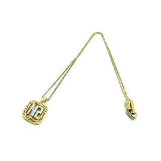 ニナリッチ(NINA RICCI)のNINA RICCI ニナリッチ ロゴモチーフ ネックレス ペンダント アクセサリー レディース ゴールド系 DE0108(ネックレス)