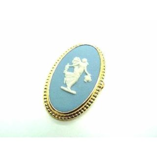 ウェッジウッド(WEDGWOOD)の■美品■ WEDGWOOD ウェッジウッド ジャスパー ピンブローチ ピンバッジ アクセサリー レディース ゴールド系 DE0104(その他)