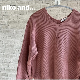 ニコアンド(niko and...)の【4/21処分】niko and... Ｖネック ニット(ニット/セーター)