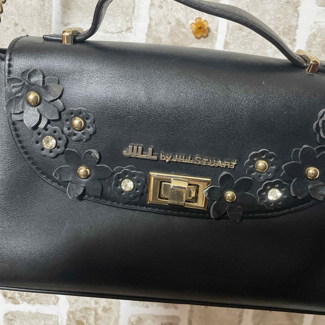 JILL by JILLSTUART(ジルバイジルスチュアート)のJILL by JILL STUART ショルダーバッグ　ブラック レディースのバッグ(ショルダーバッグ)の商品写真