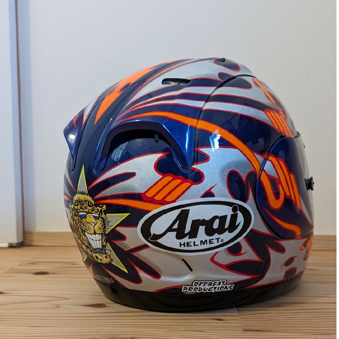 Arai(アライ)のアライヘルメット　RX-7RR4 ニッキー・ヘイデン 自動車/バイクのバイク(ヘルメット/シールド)の商品写真