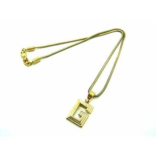 ジバンシィ(GIVENCHY)の■美品■ GIVENCHY ジバンシィ ロゴモチーフ ネックレス ペンダント アクセサリー レディース メンズ ゴールド系 DE0300(ネックレス)