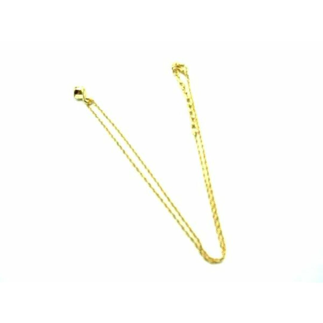 NINA RICCI(ニナリッチ)の■美品■ NINA RICCI ニナリッチ ロゴモチーフ ラインストーン ネックレス ペンダント アクセサリー レディース ゴールド系 DE0342 レディースのアクセサリー(ネックレス)の商品写真