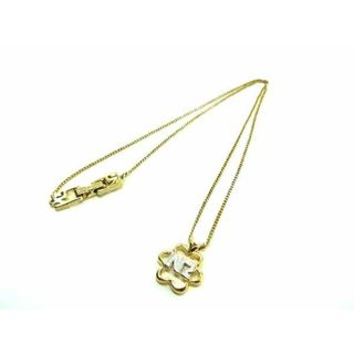 ニナリッチ(NINA RICCI)の■美品■ NINA RICCI ニナリッチ ロゴモチーフ ネックレス ペンダント アクセサリー レディース ゴールド系 DE0338(ネックレス)