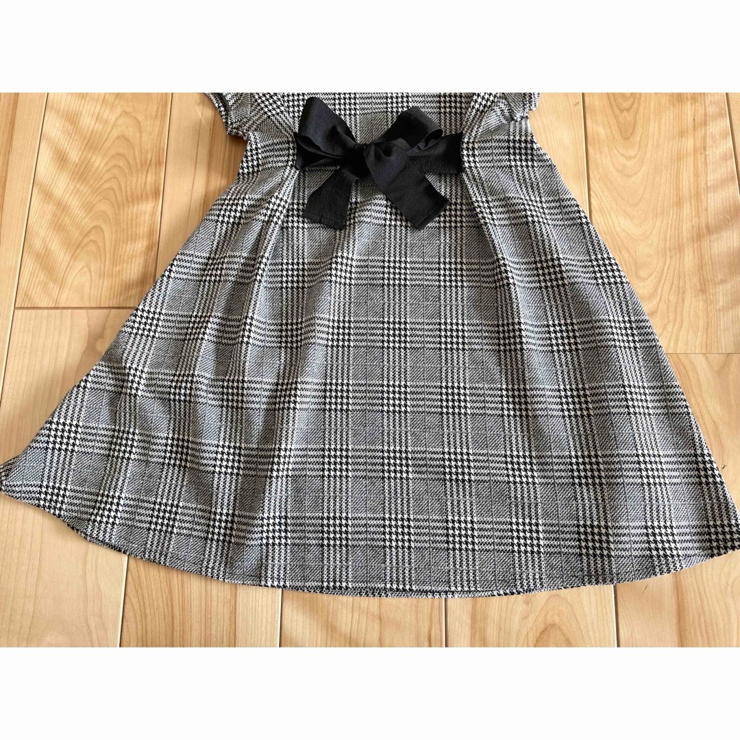 ZARA(ザラ)の超美品150　半袖ワンピース　発表会　結婚式 キッズ/ベビー/マタニティのキッズ服女の子用(90cm~)(ワンピース)の商品写真