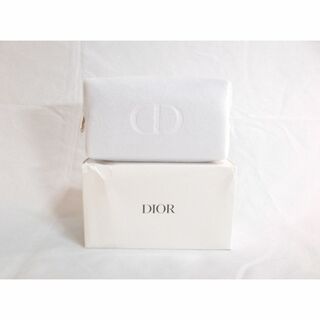 クリスチャンディオール(Christian Dior)の新品未使用 DIOR ディオール ポーチ ノベルティ 白(ポーチ)