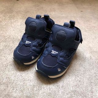 リーボック(Reebok)のリーボック ポンプヒューリー ネイビー  12cm(スニーカー)