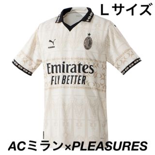 プーマ(PUMA)の正規品新品ACミラン×PLEASURES 23/24 4thユニフォームLサイズ(ウェア)