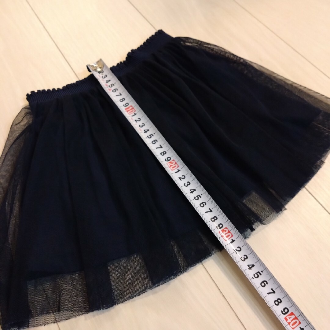 UNIQLO(ユニクロ)のユニクロ チュールスカート 110 キッズ/ベビー/マタニティのキッズ服女の子用(90cm~)(スカート)の商品写真