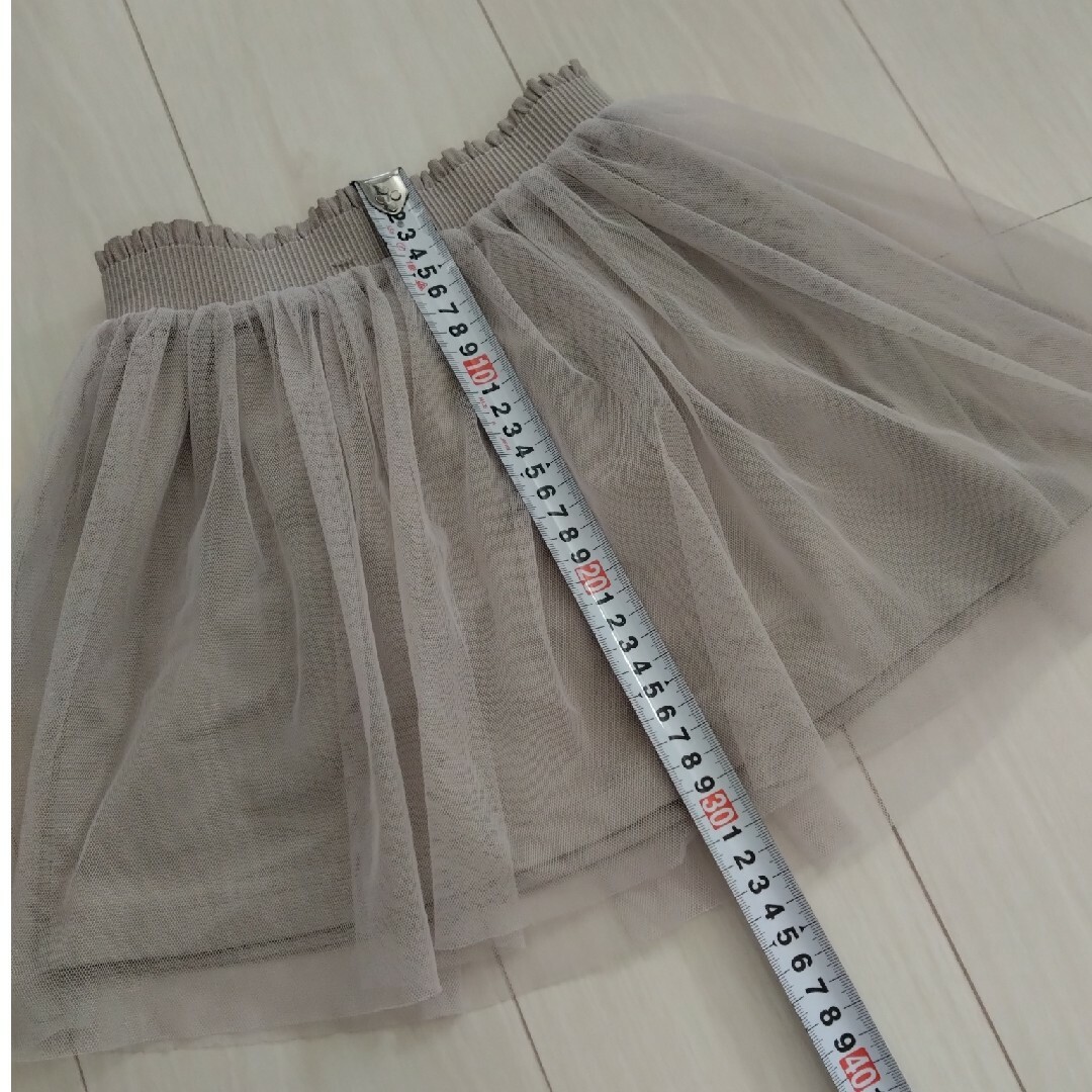 UNIQLO(ユニクロ)のユニクロ チュールスカート 110 キッズ/ベビー/マタニティのキッズ服女の子用(90cm~)(スカート)の商品写真