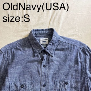 オールドネイビー(Old Navy)のOldNavy(USA)ビンテージコットンシャンブレーシャツ(シャツ)