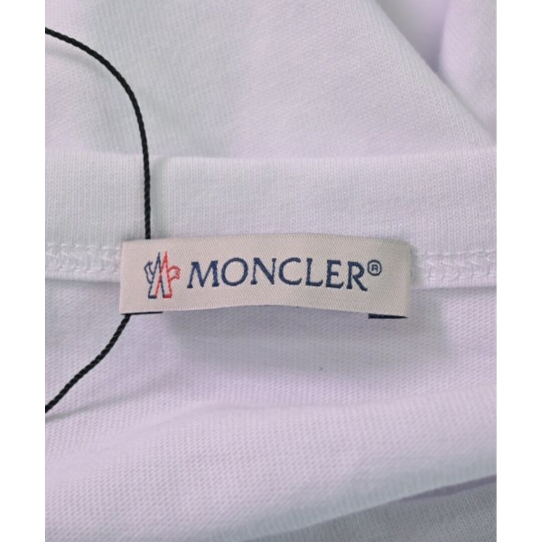 MONCLER(モンクレール)のMONCLER モンクレール Tシャツ・カットソー L 白 【古着】【中古】 メンズのトップス(Tシャツ/カットソー(半袖/袖なし))の商品写真