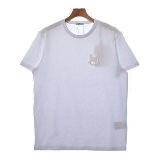 モンクレール(MONCLER)のMONCLER モンクレール Tシャツ・カットソー L 白 【古着】【中古】(Tシャツ/カットソー(半袖/袖なし))