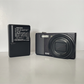 RICOH - RICOH デジタルカメラ CX2 BLACKの通販 by 豆腐's shop 