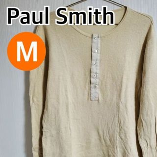 ポールスミス(Paul Smith)のPaul Smith トップス 薄手 長袖 ホワイト系 日本製 M【CT3】(Tシャツ(長袖/七分))