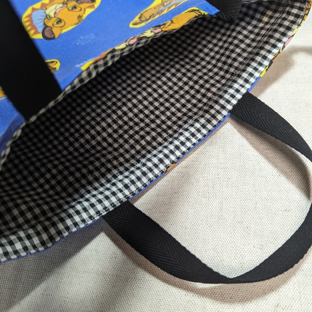 ライオンキング 体操着袋 ハンドメイド ハンドメイドのキッズ/ベビー(外出用品)の商品写真