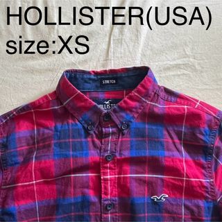 ホリスター(Hollister)のHOLLISTER(USA)ビンテージコットンチェックBDシャツ(シャツ)