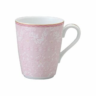 【色: ピンク】NARUMI(ナルミ) マグカップ イングリッシュトラッドピンク(テーブル用品)
