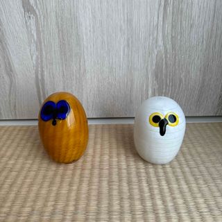 イッタラ(iittala)のイッタラiittala オウル 白フクロウの子、オウル イエロー (その他)