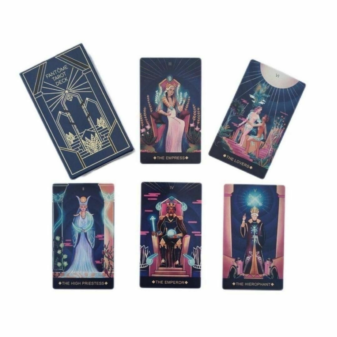 タロットカード　Phantom tarot card 解説付　新品未開封 エンタメ/ホビーのタレントグッズ(その他)の商品写真