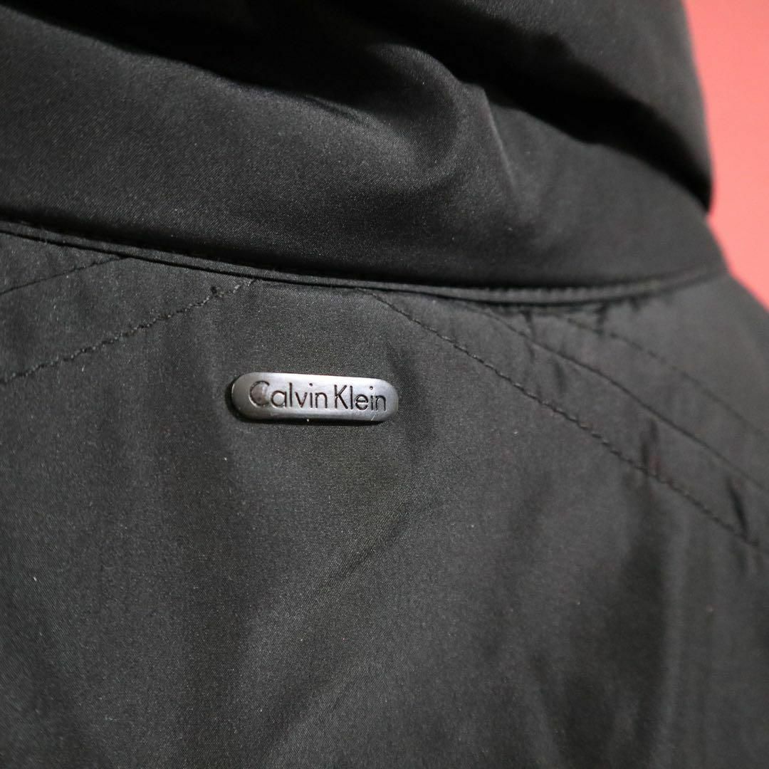 Calvin Klein(カルバンクライン)の【モード】Calvin Klein 裏地キルティング プレートロゴ ダウンJKT レディースのジャケット/アウター(ダウンジャケット)の商品写真