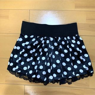 チュー(CHU XXX)のドット柄ショートパンツ　キュロット　韓国(ショートパンツ)