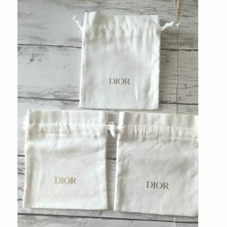 クリスチャンディオール(Christian Dior)の♡Dior 巾着３枚セット♡ノベルティ(ポーチ)