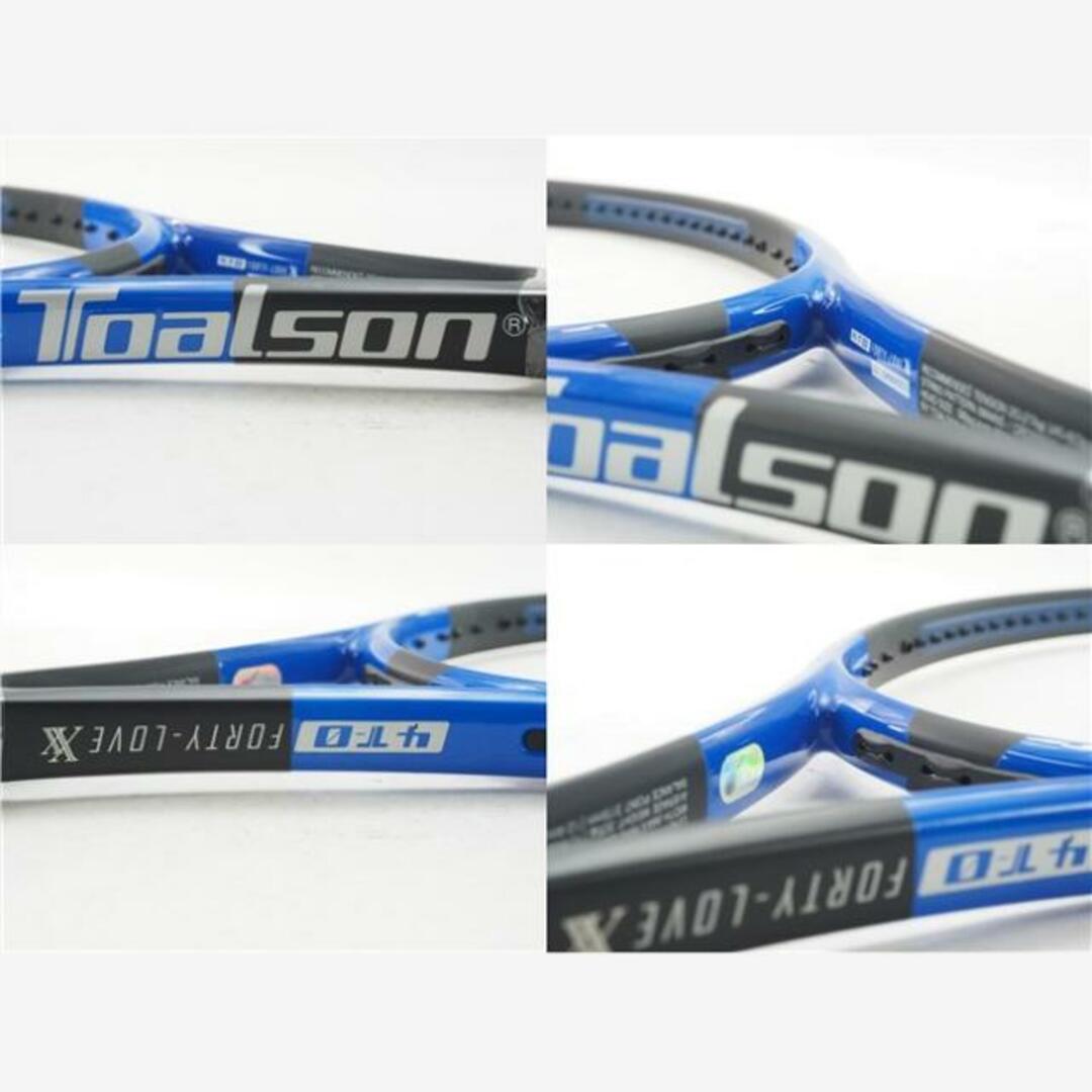 TOALSON(トアルソン)の中古 テニスラケット トアルソン フォーティー ラブ ダブルエックス 2020年モデル (G3)TOALSON FORTY LOVE XX 2020 スポーツ/アウトドアのテニス(ラケット)の商品写真