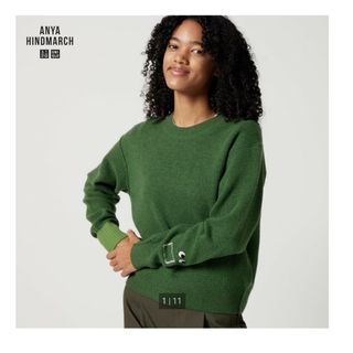 ユニクロ(UNIQLO)のUNIQLOユニクロアニヤハインドマーチニットセーターXL(ニット/セーター)