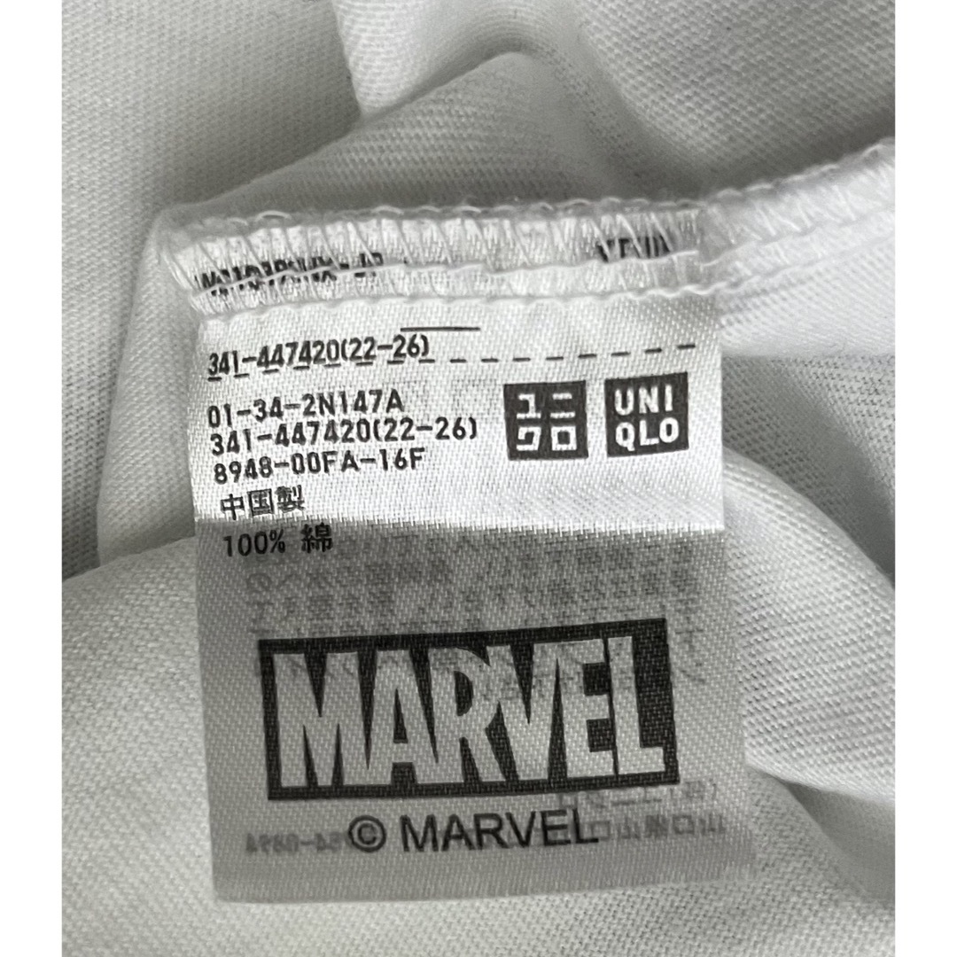 UNIQLO(ユニクロ)のUNIQLO marvel スパイダーマン　Tシャツ メンズのトップス(Tシャツ/カットソー(半袖/袖なし))の商品写真