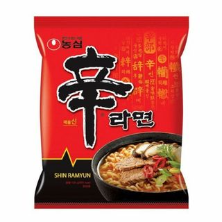 お試し　大人気　韓国のソウルフード「辛ラーメン」2食分　全国送料無料(麺類)