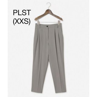 プラステ(PLST)のPLST ポリ2WAYストレッチテーパードパンツ(クロップドパンツ)