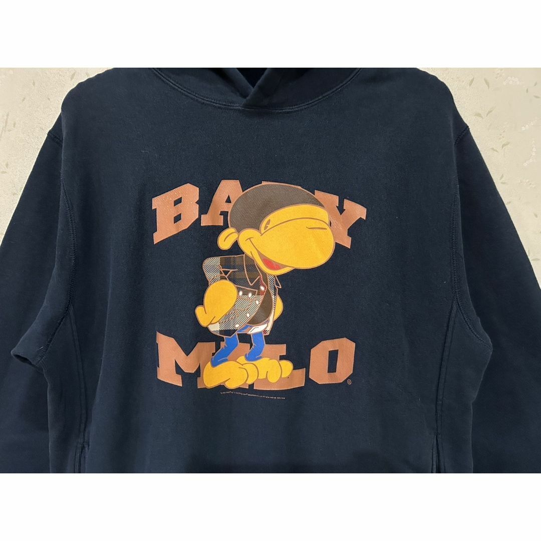 A BATHING APE(アベイシングエイプ)の＊アベイシングエイプ MILO スウェット プルオーバーパーカー M メンズのトップス(パーカー)の商品写真