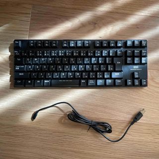 サンワサプライ ロープロファイルキーボード 400-SKB057R/EZ4-SK(PC周辺機器)