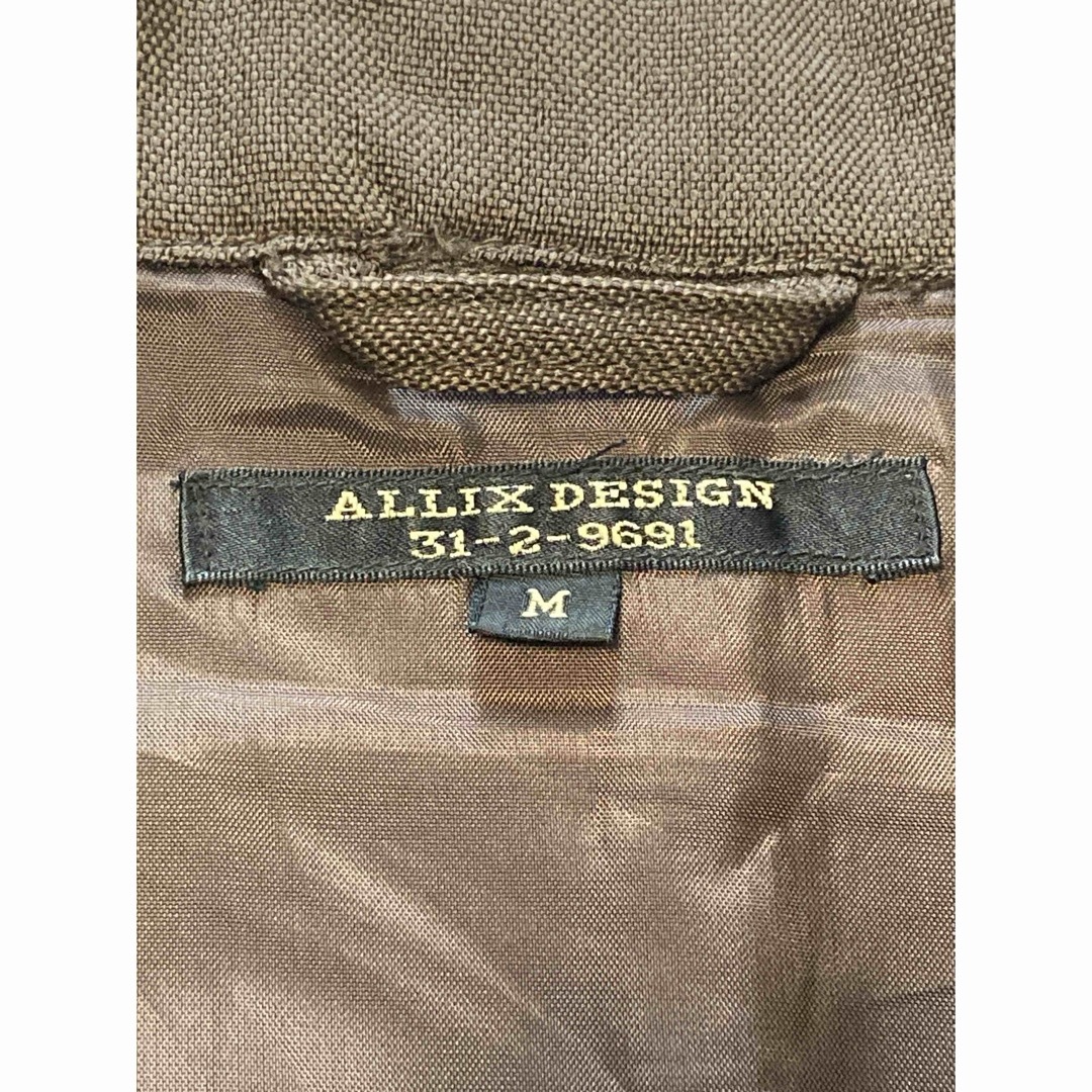 【Allix Design】 Tailored Jacket /Brown/M メンズのジャケット/アウター(テーラードジャケット)の商品写真