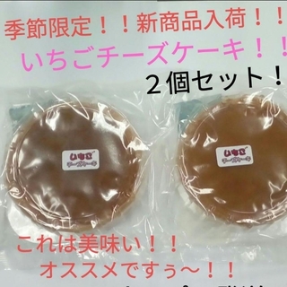 大阪前田製菓　大人気新商品！！いちごチーズケーキ(５号サイズ)２個セット！！(菓子/デザート)