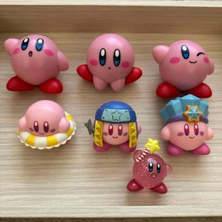 ニンテンドウ(任天堂)の【7個セット】カービィ　ミニフィギュア　ガチャガチャ　グッズ(キャラクターグッズ)